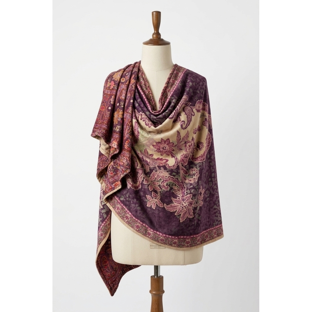 NEW JOHNNY WAS anzio scarf laurel canyon cozy blanket in multi